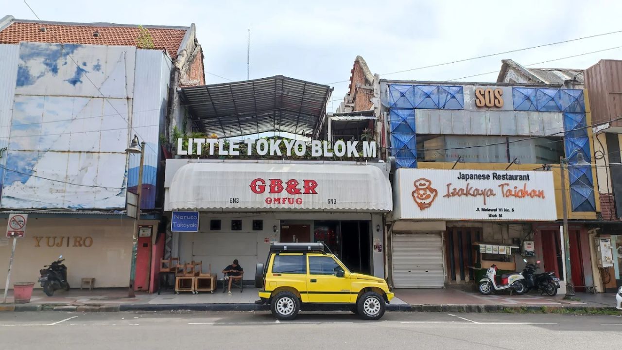 4. Little Tokyo, Blok M (Mirip Distrik di Jepang).jpg