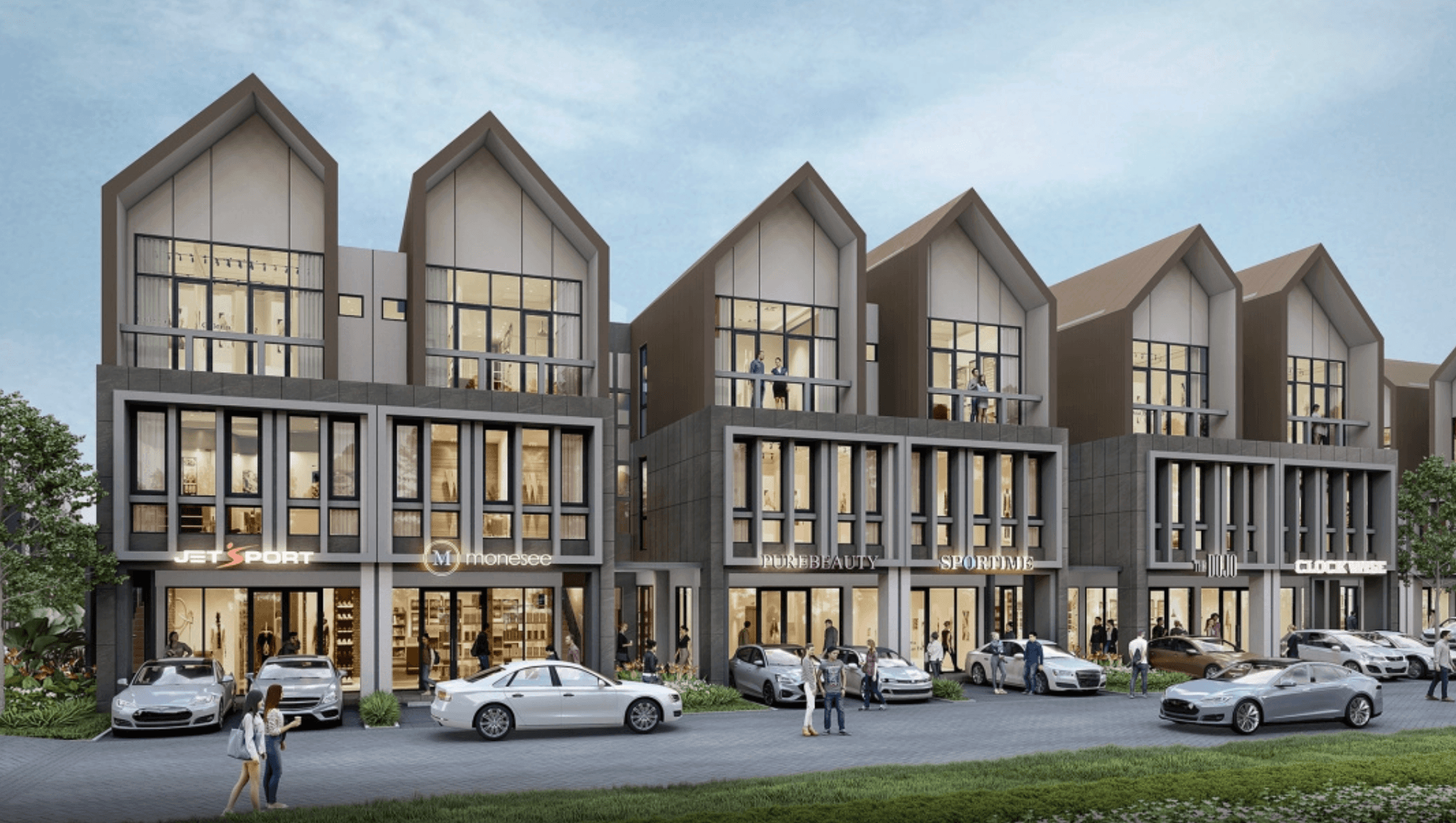 Delrey Business Townhouse, BSD City