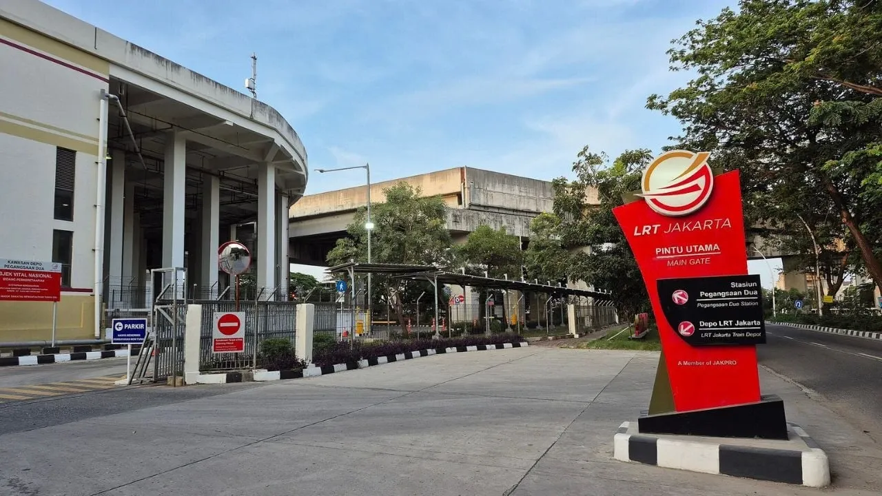 Stasiun LRT Pegangsaan Dua