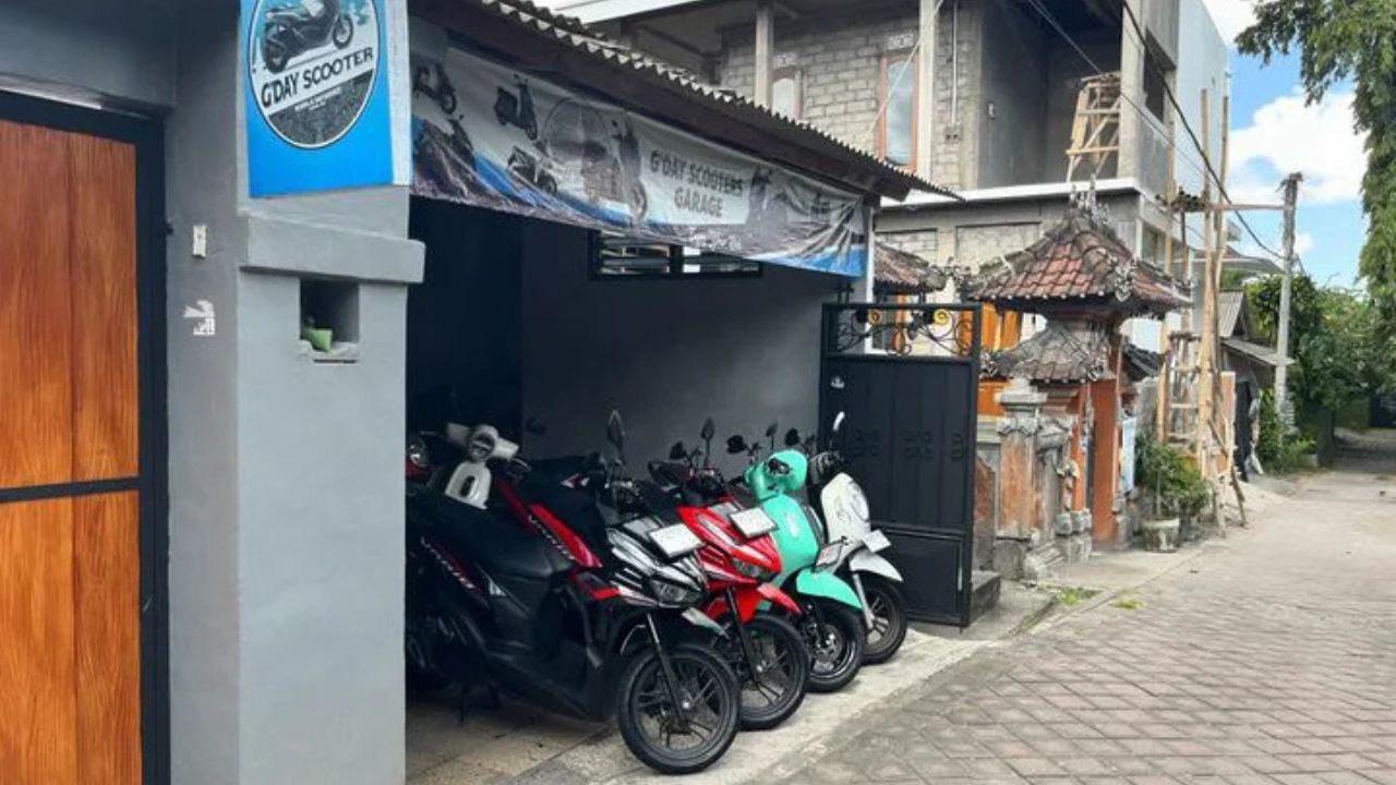 gday scooter hire rental motor bali