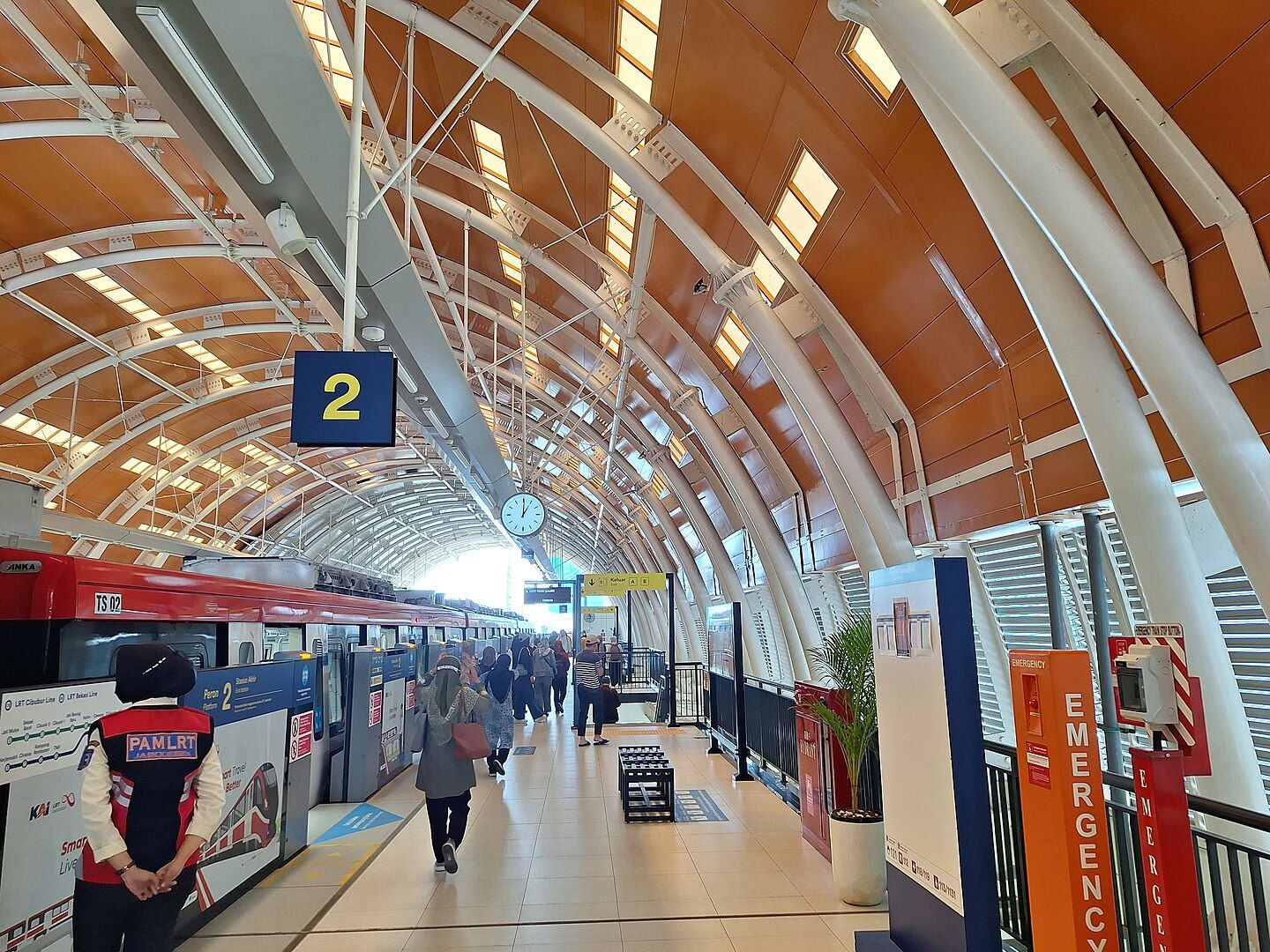 Stasiun LRT Dukuh Atas BNI