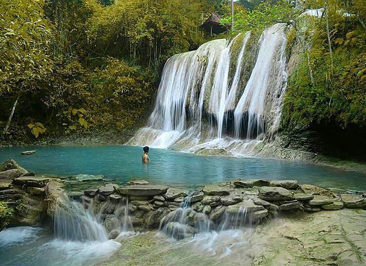 tempat wisata bantul selain pantai, curug pulosari.jpg